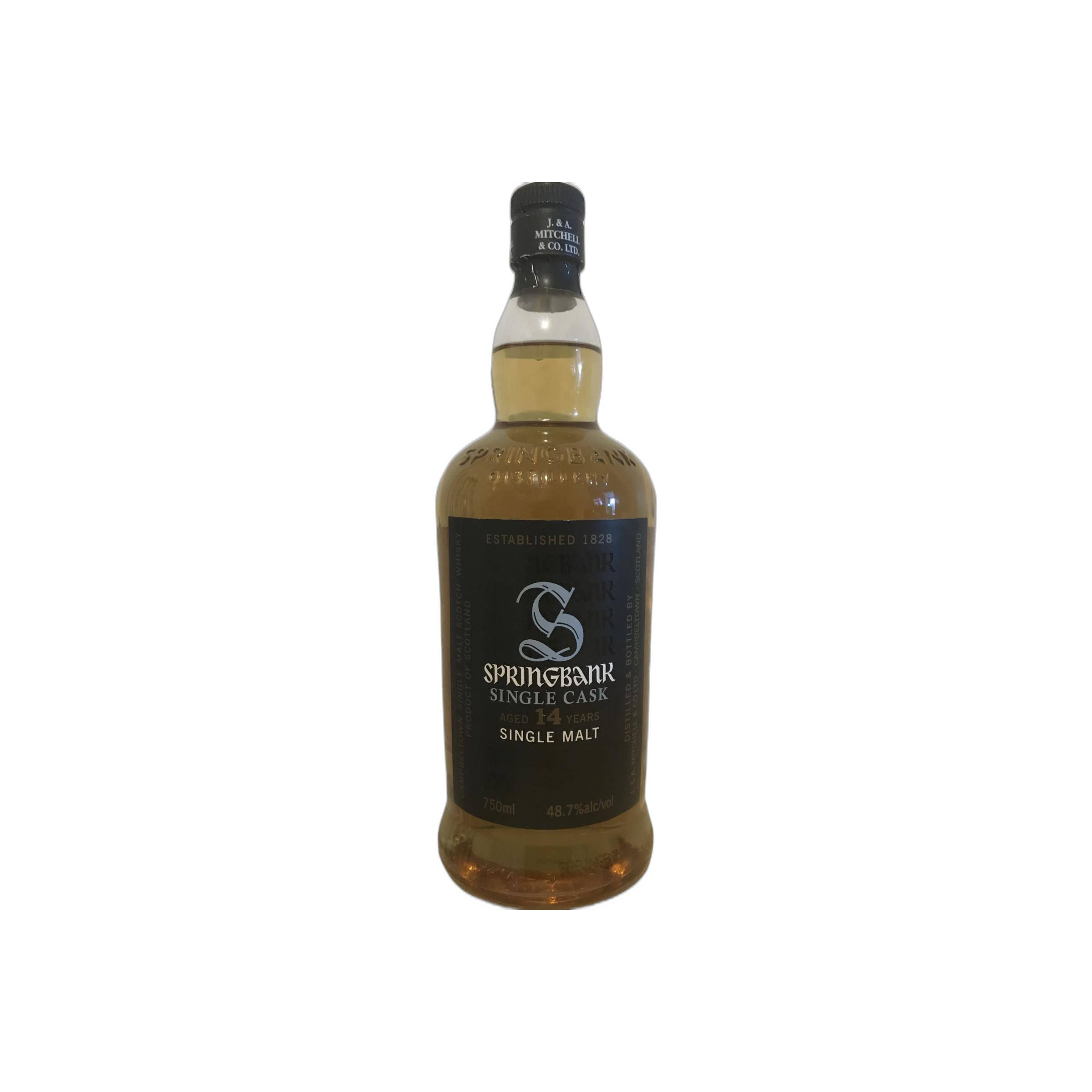 Springbank Single Cask 1999 14 Years Single Malt Whisky