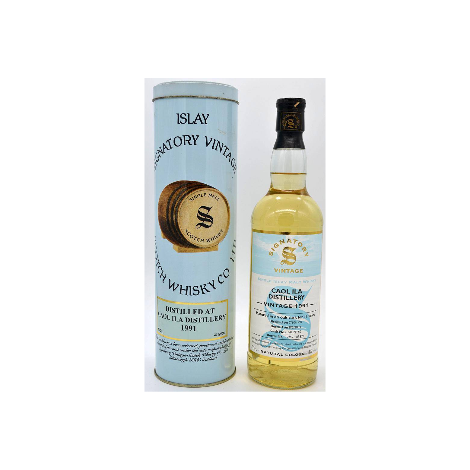 Caol Ila Vintage Collection 1991 11 Years Single Malt Whisky