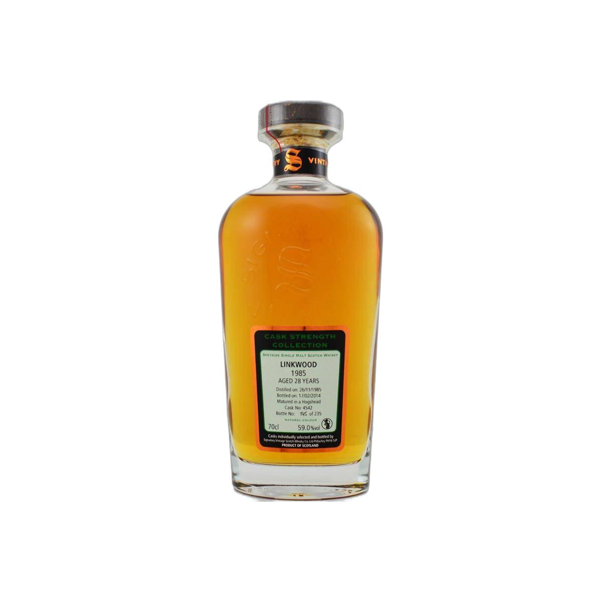 Linkwood Cask Strength Collection 1985 28 Years Single Malt Whisky
