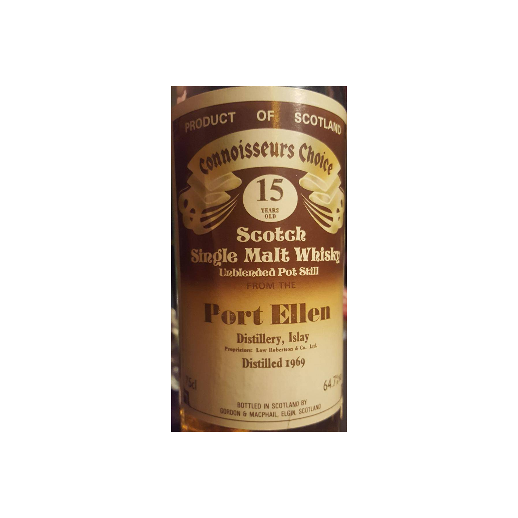 Port Ellen Connoisseurs Choice 1969 15 Years Single Malt Whisky