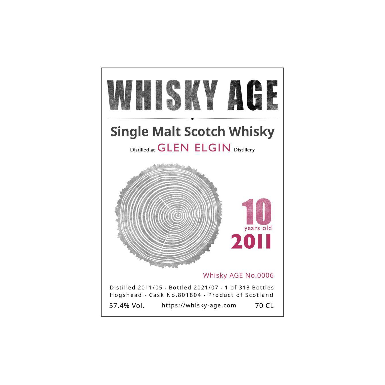 Glen Elgin 2011 10 Years Single Malt Whisky 2