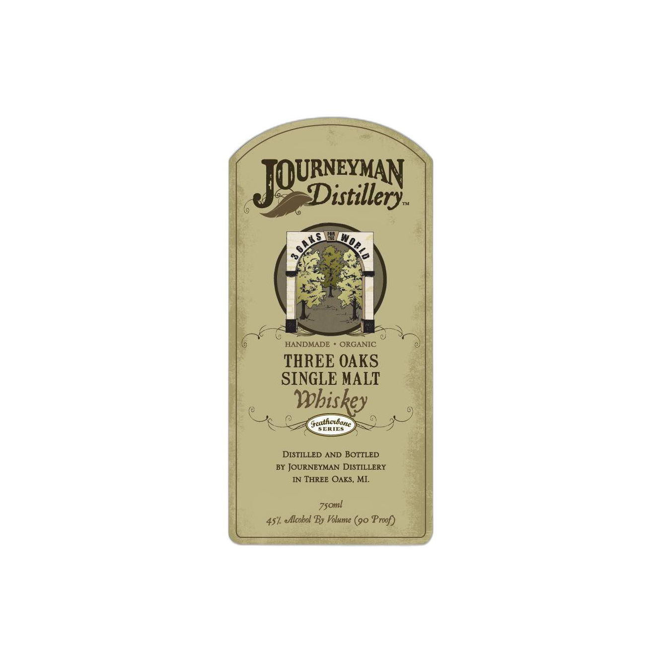 Journeyman Distillery Three Oaks Single Malt