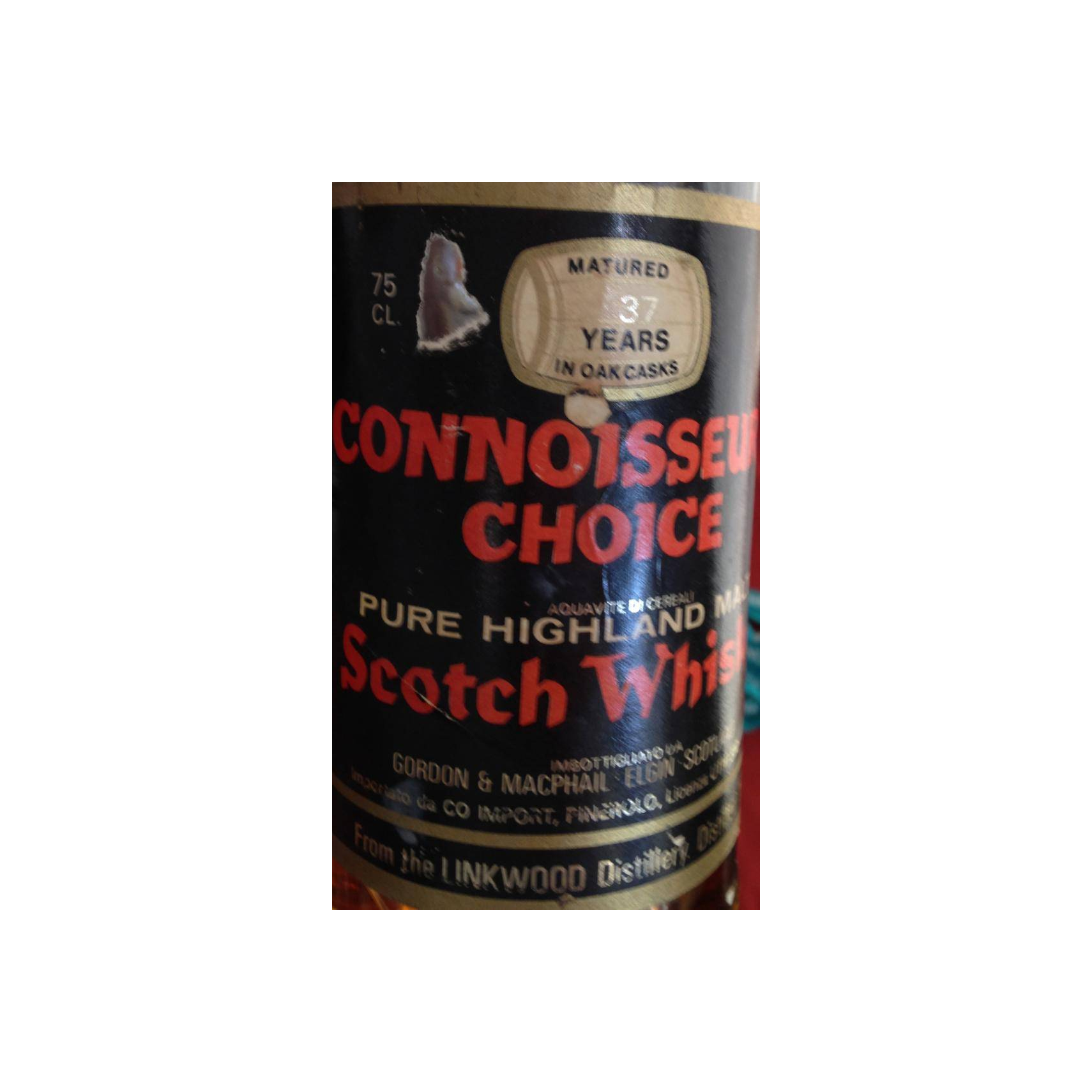 Linkwood Connoisseurs Choice 1939 37 Years Single Malt Whisky