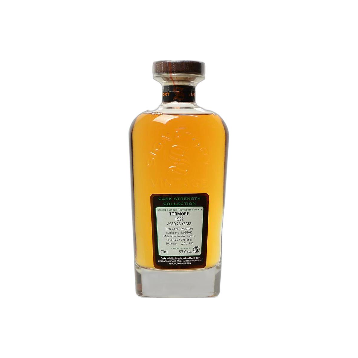 Tormore Cask Strength Collection 1992 23 Years Single Malt Whisky