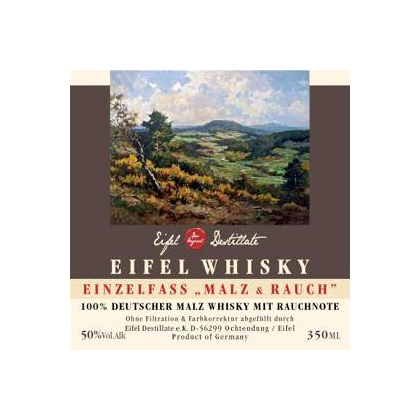 Eifel Whisky Einzelfass "Malz & Rauch" 2