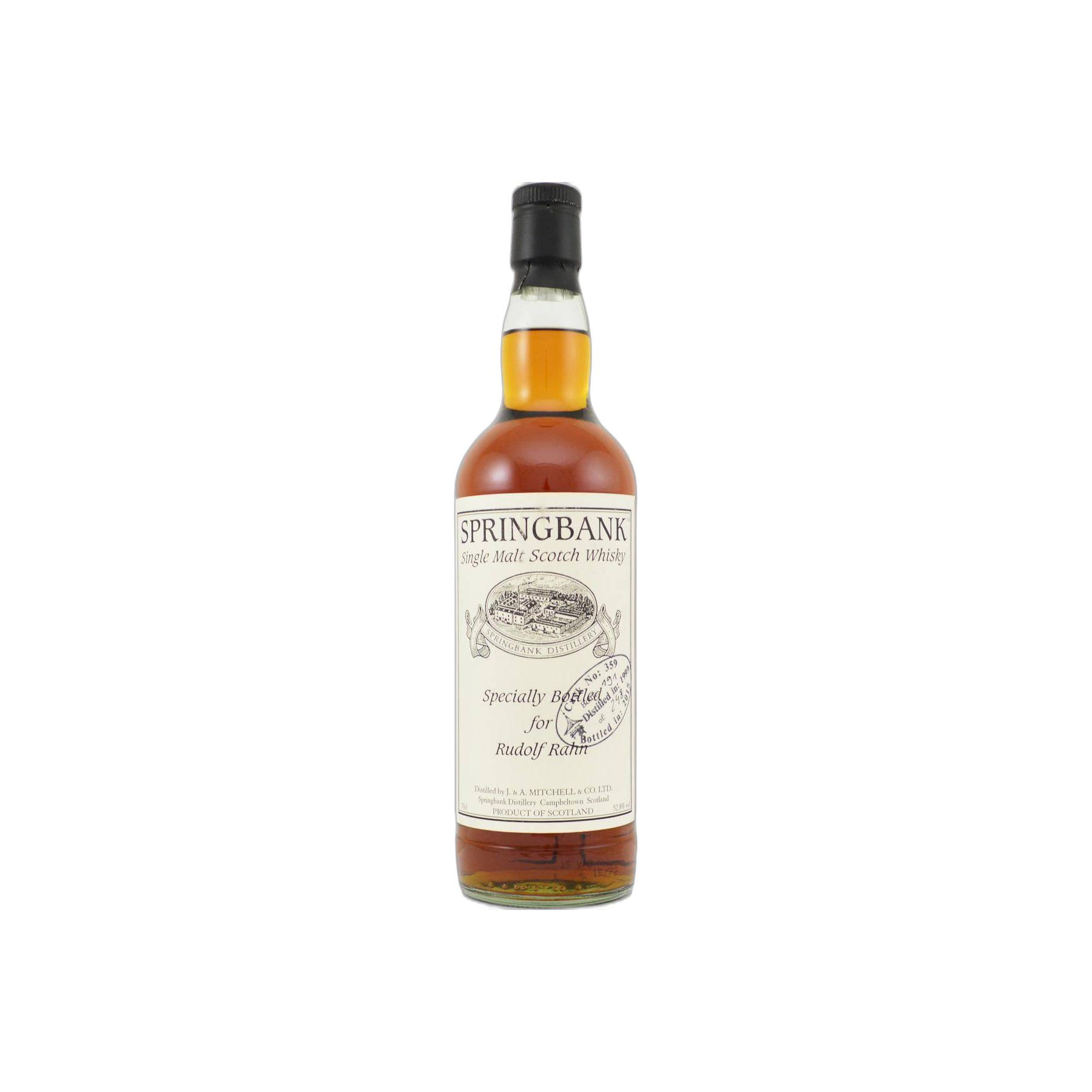Springbank Private Bottling 1999 15 Years Single Malt Whisky