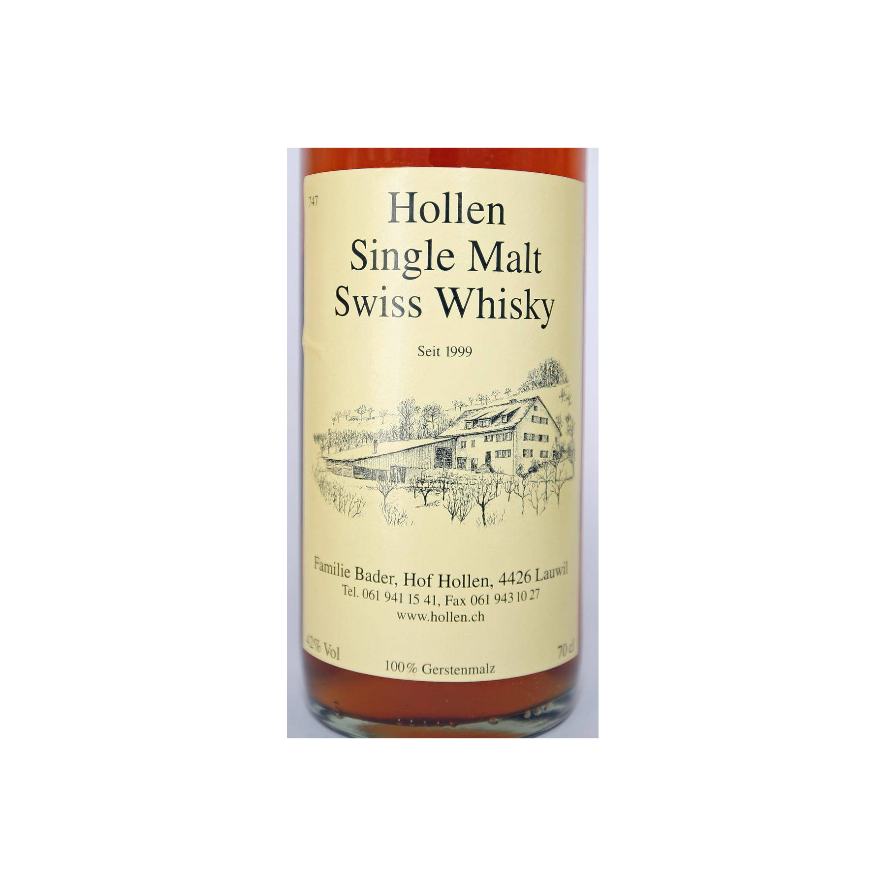 Hollen Single Malt Swiss Whisky 3