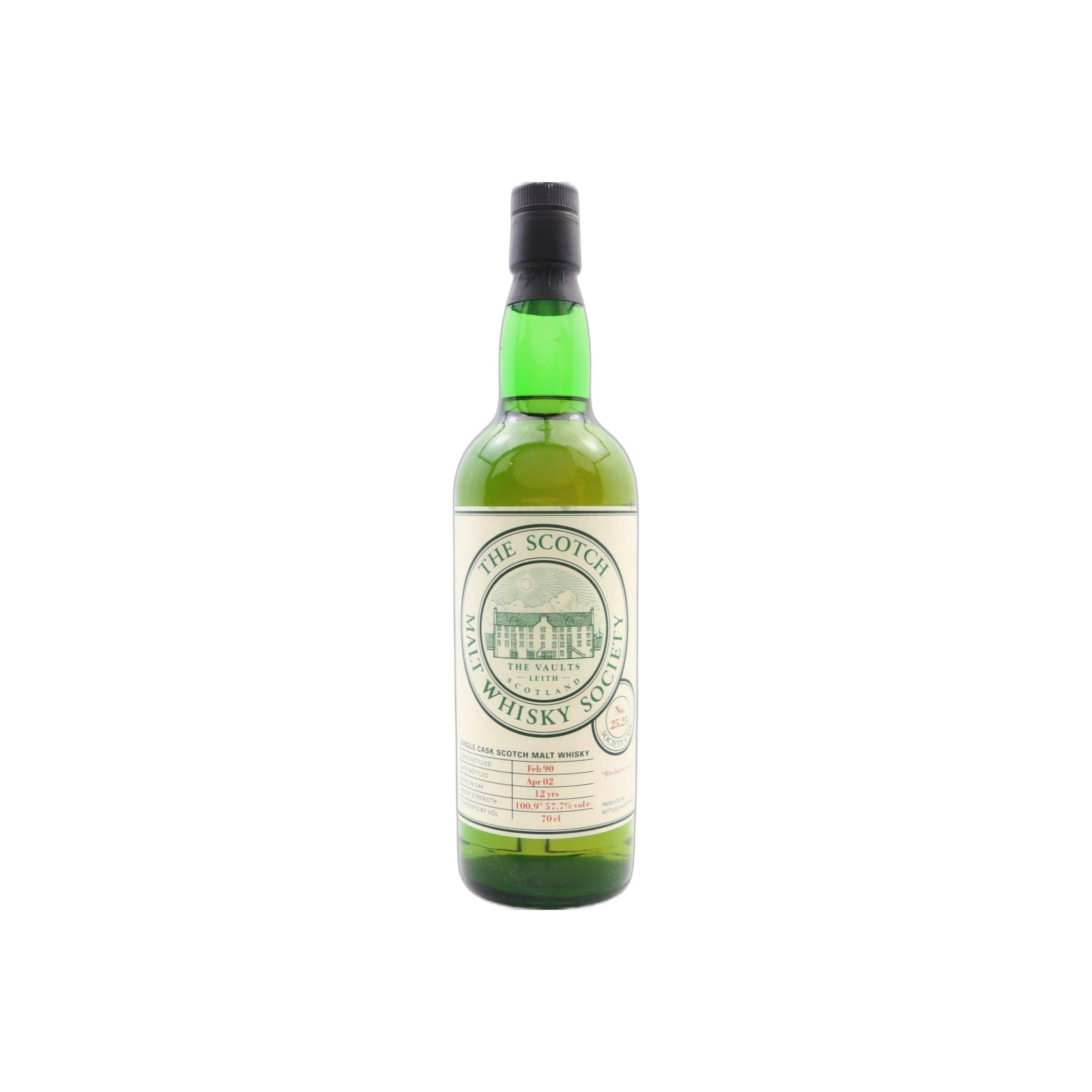 The Scotch Malt Whisky Society 1990 12 Years Single Malt Whisky