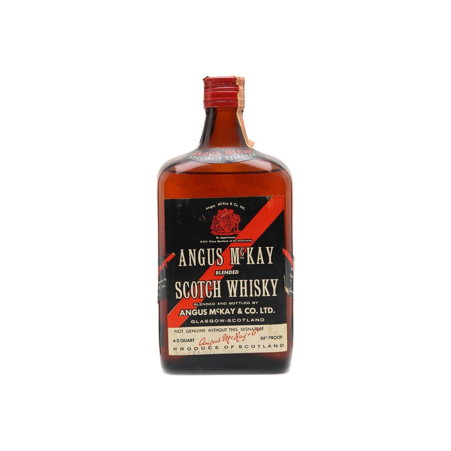 Angus McKay  Blended Scotch Whisky