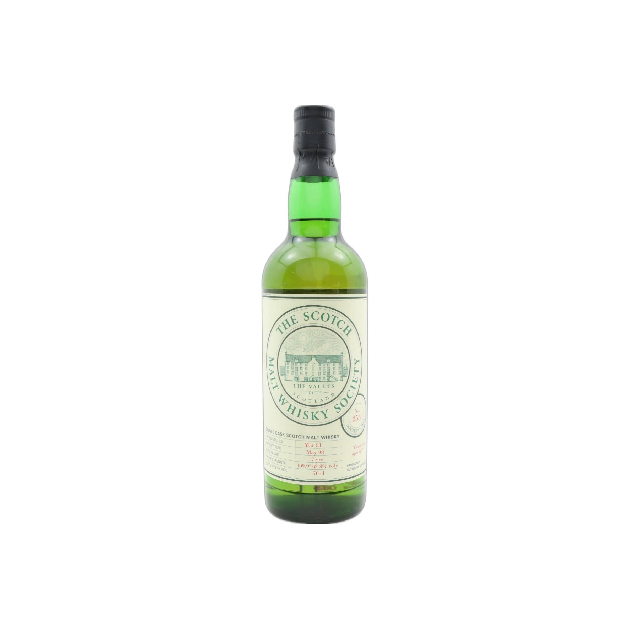 The Scotch Malt Whisky Society 1981 17 Years Single Malt Whisky