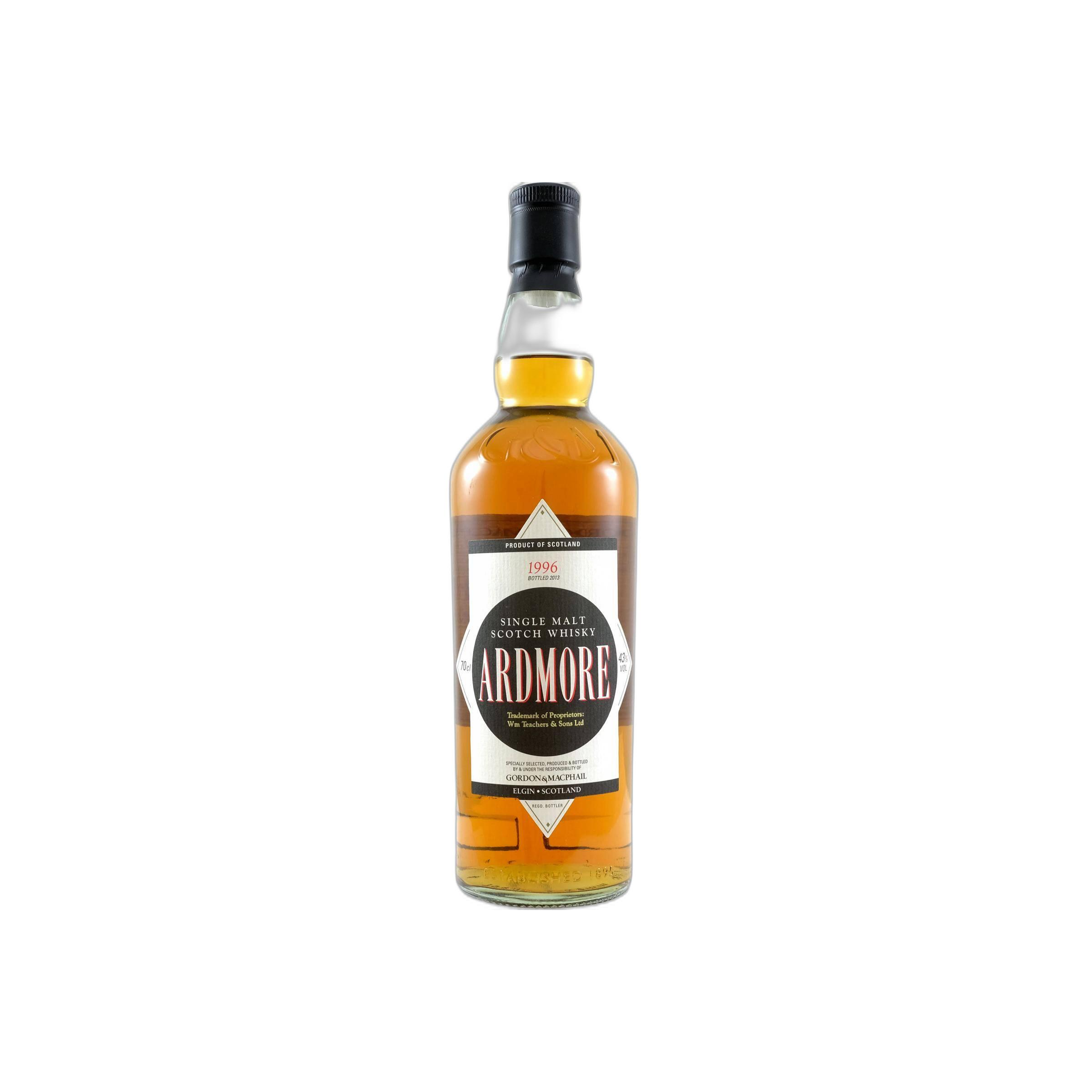 Ardmore Licensed Bottling 1996 17 Years Single Malt Whisky