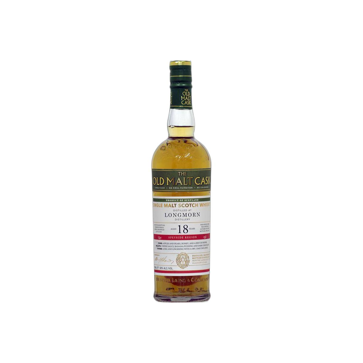 Longmorn Old Malt Cask 1997 18 Years Single Malt Whisky