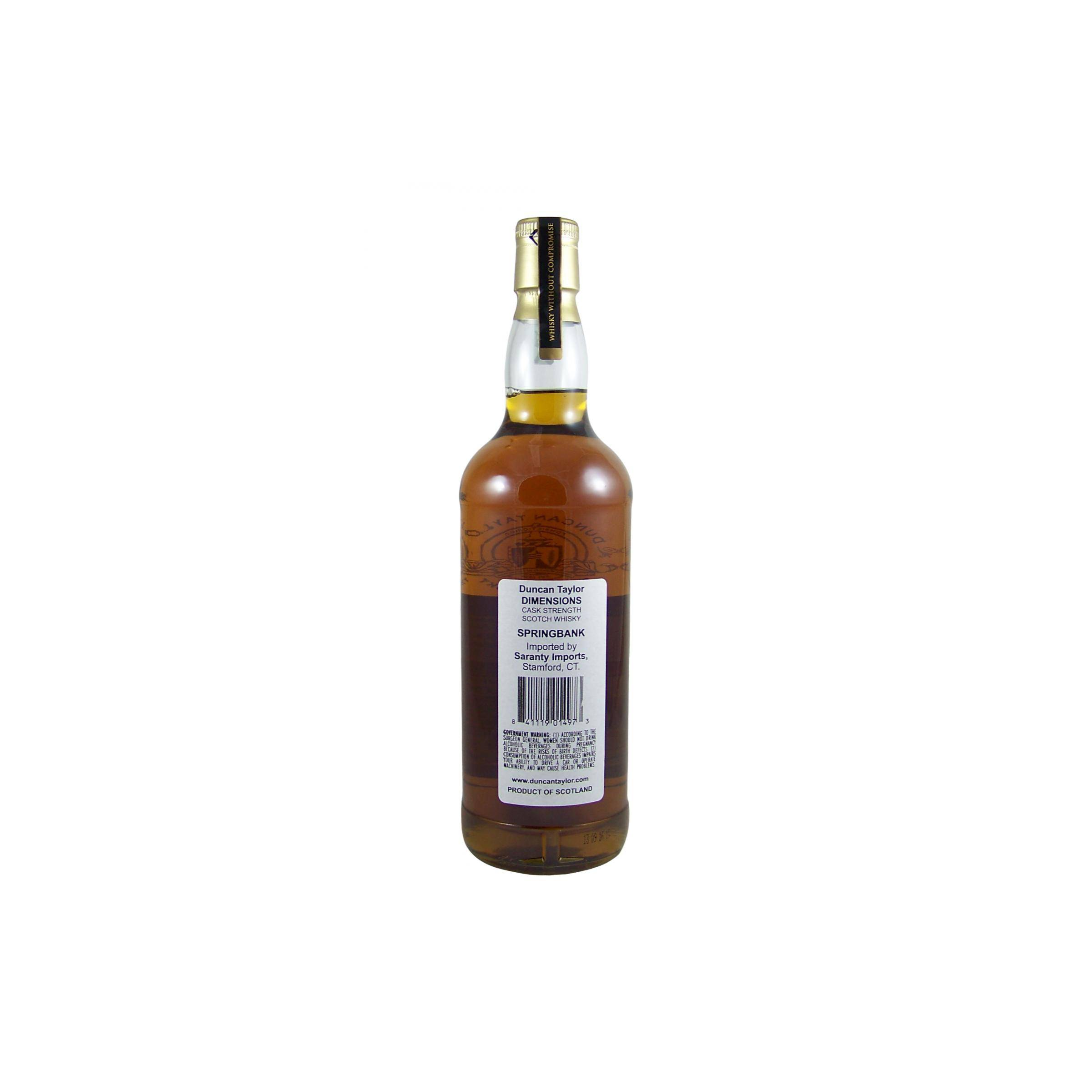 Springbank Dimensions 1998 18 Years Single Malt Whisky 2