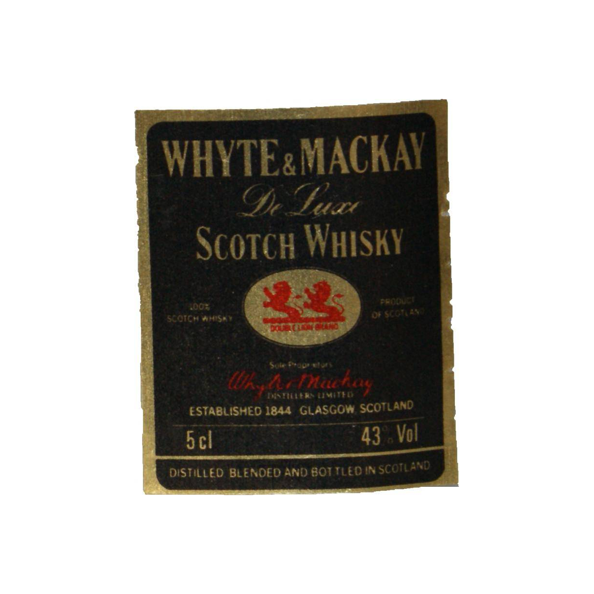 Whyte & Mackay Miniature Blended Whisky 3