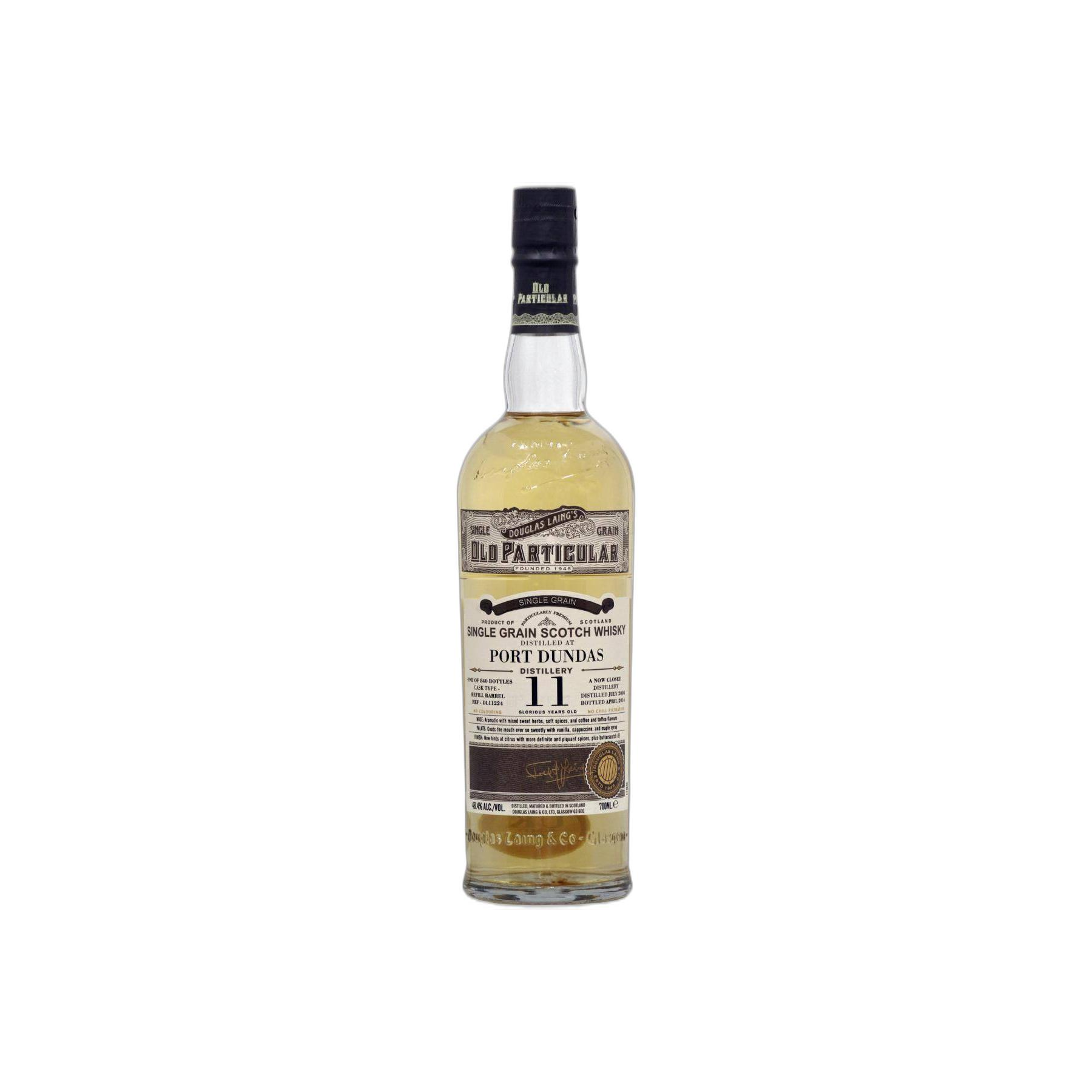 Port Dundas Old Particular 2004 11 Years Single Grain Whisky