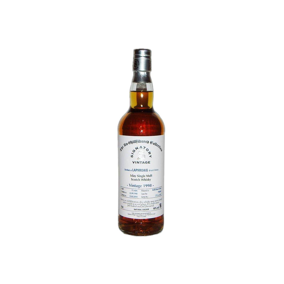 Laphroaig The Un-Chillfiltered Collection 1998 15 Years Single Malt Whisky
