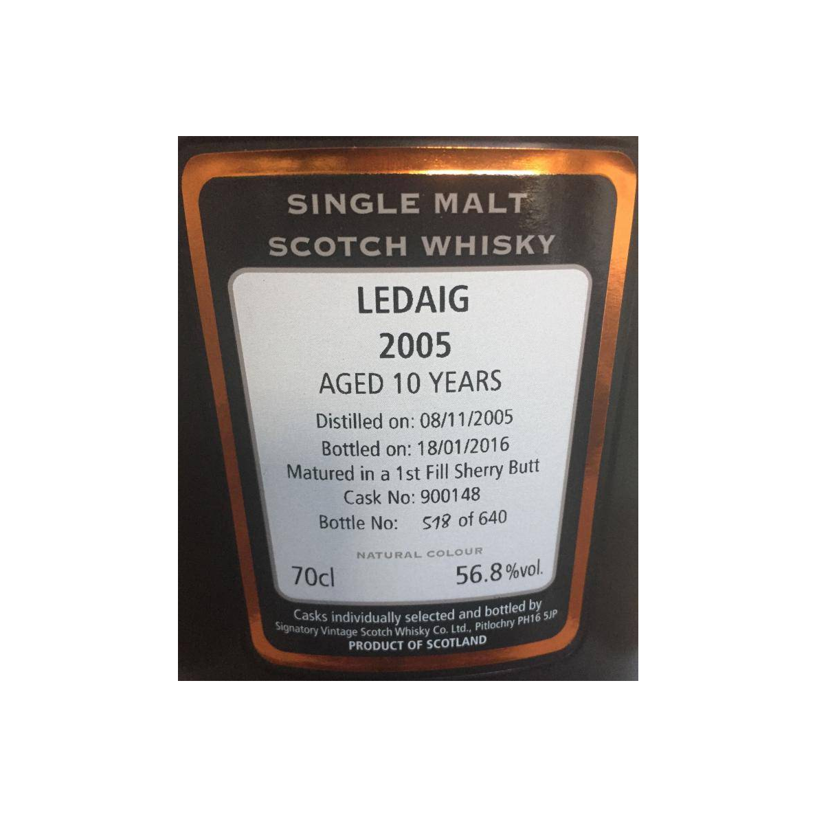 Tobermory Cask Strength Collection 2005 10 Years Single Malt Whisky 3