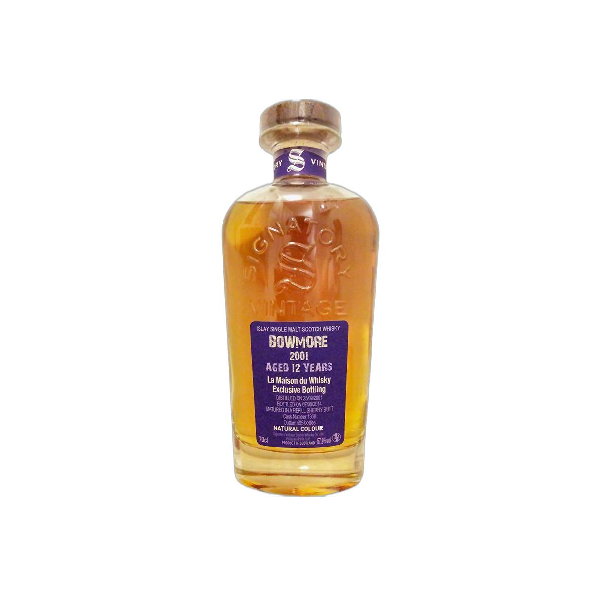 Bowmore Cask Strength Collection 2001 12 Years Single Malt Whisky 2