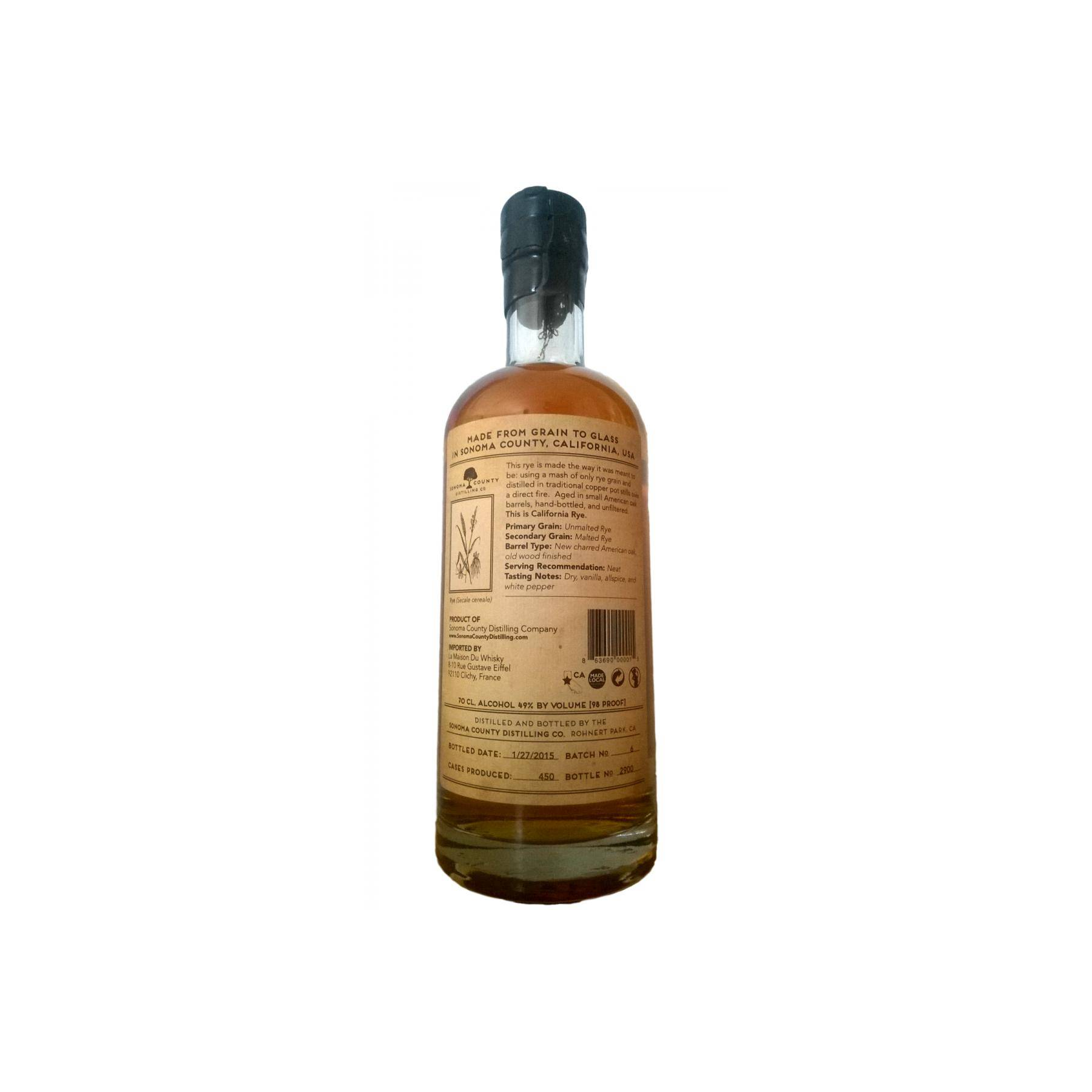 Sonoma County Rye 2