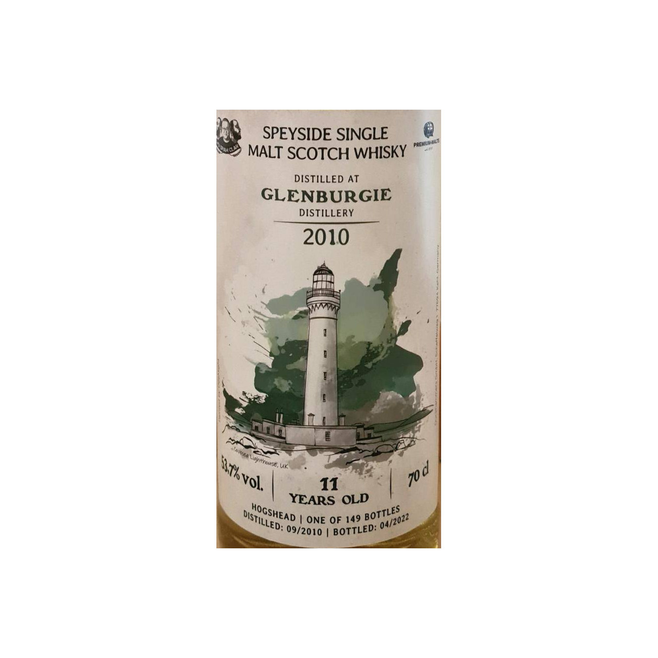 Glenburgie 2010 11 Years Single Malt Whisky