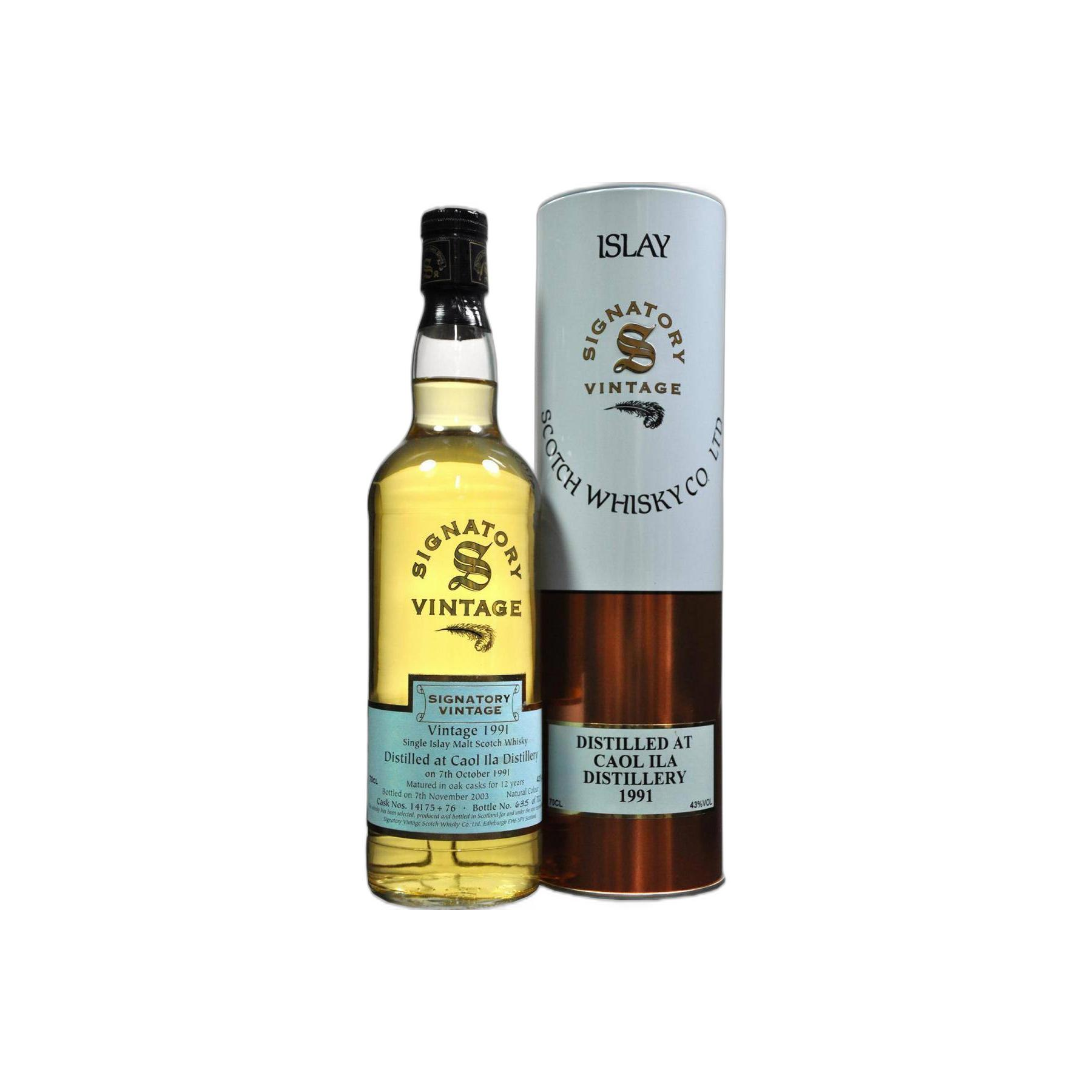 Caol Ila Vintage Collection 1991 12 Years Single Malt Whisky 2