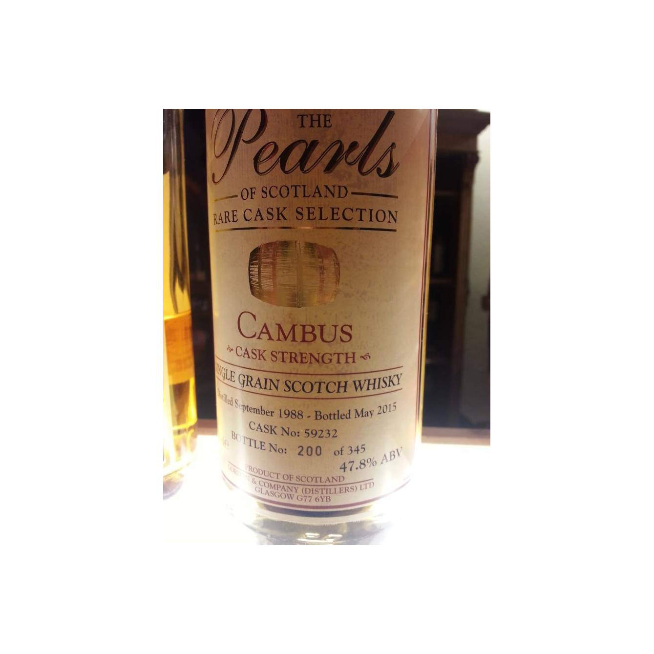 Cambus 1988 26 Years Single Grain Whisky 2