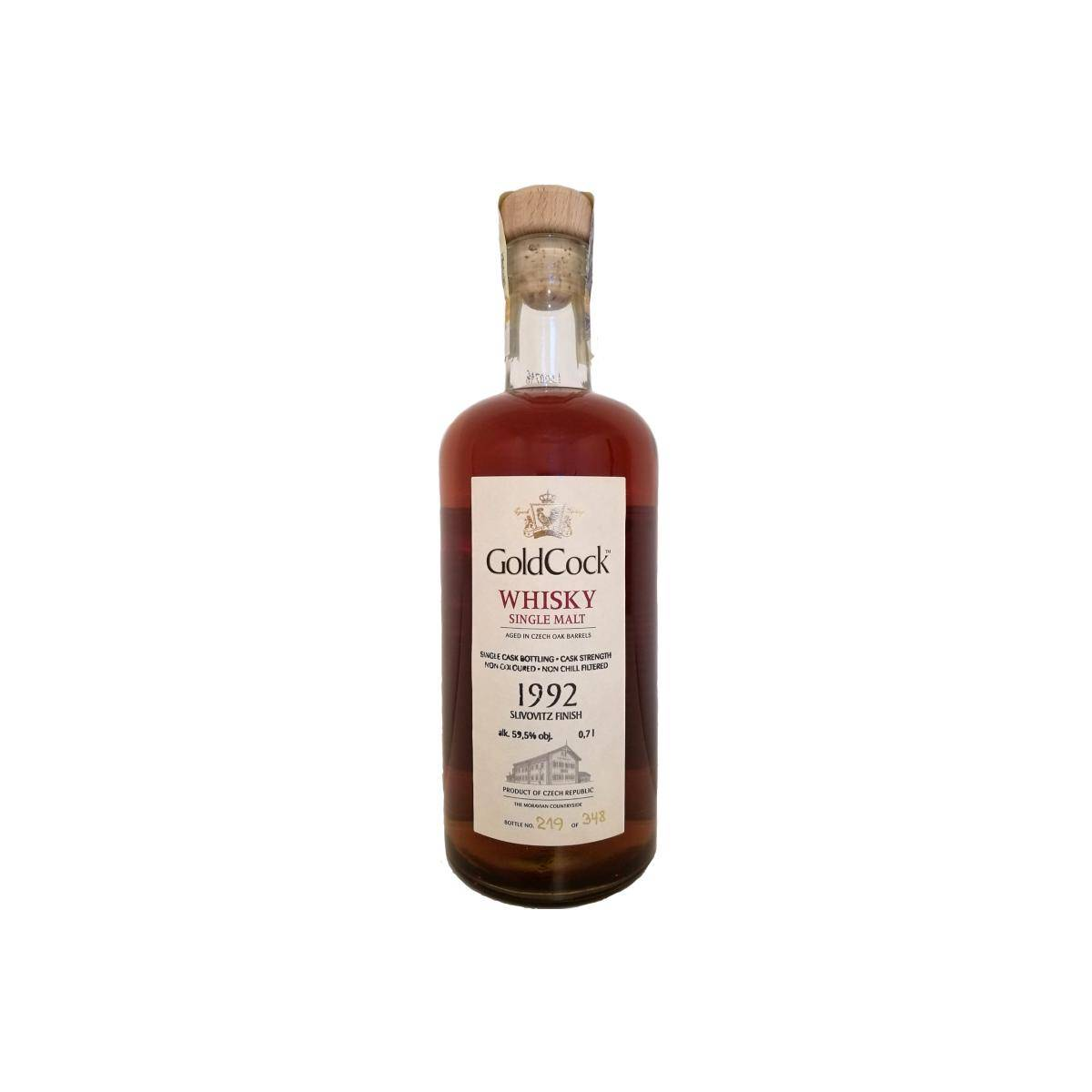 Gold Cock 1992 24 Years Single Malt Whisky