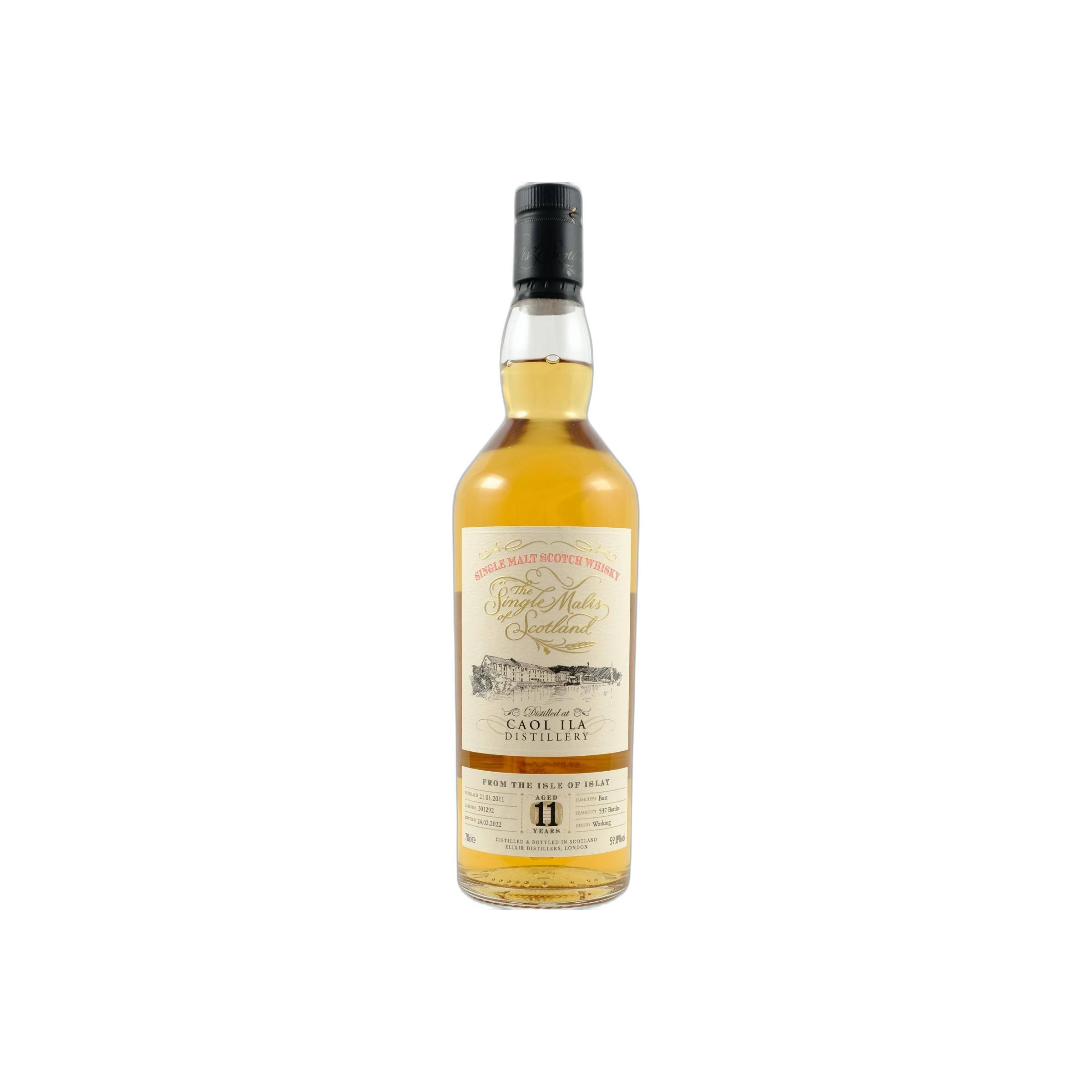 Caol Ila The Single Malts of Scotland 2011 11 Years Single Malt Whisky