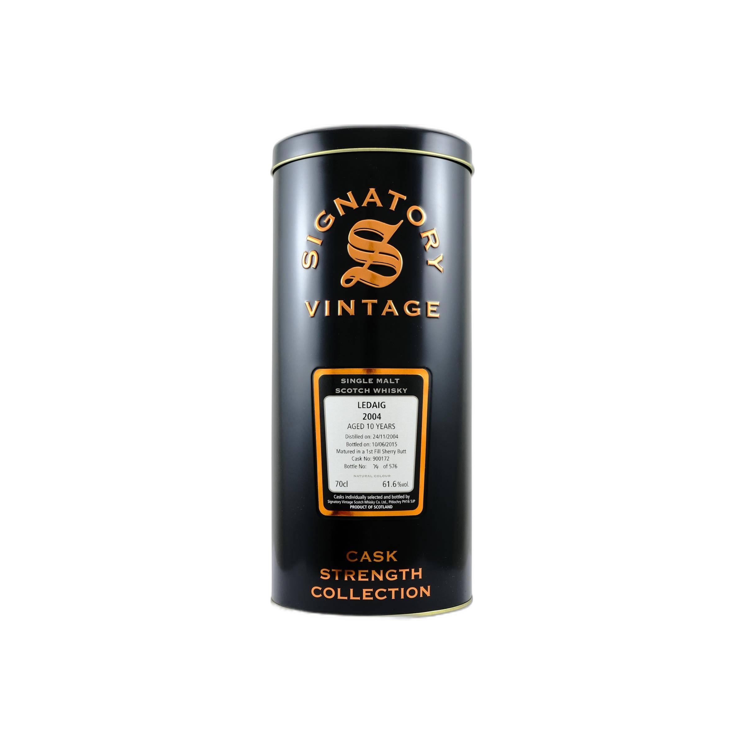 Tobermory Cask Strength Collection 2004 10 Years Single Malt Whisky 2