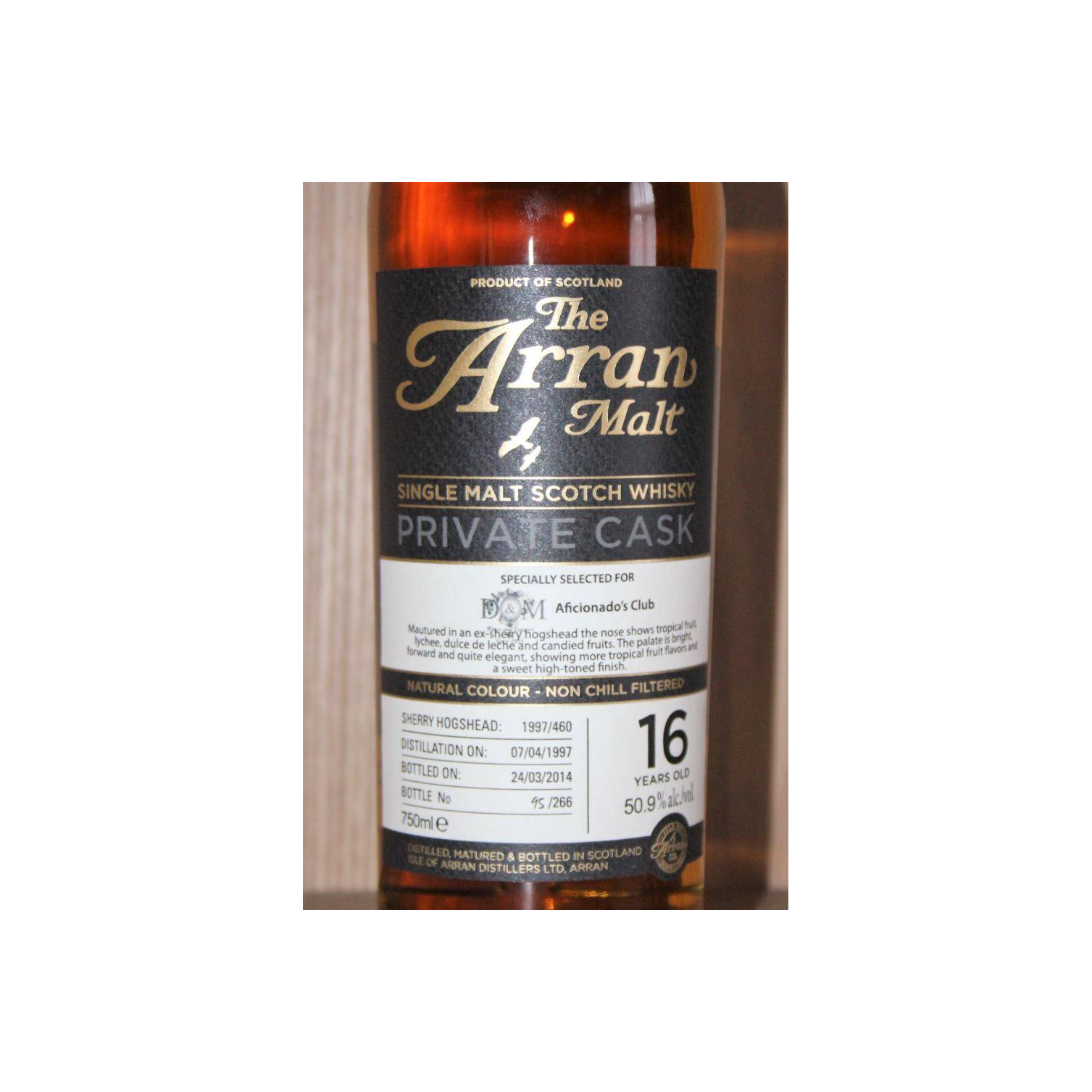 Arran Private Cask 1997 16 Years Single Malt Whisky 2