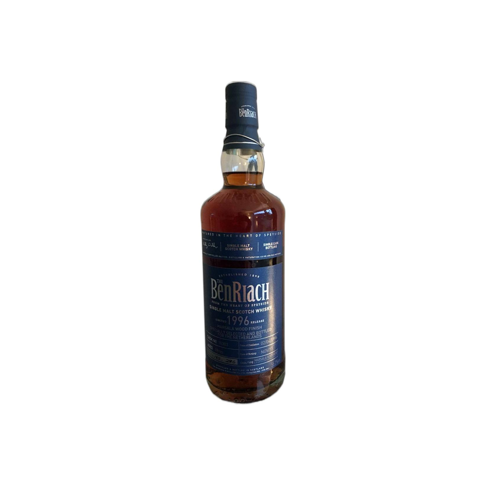BenRiach Individual Cask Bottling 1996 19 Years Single Malt Whisky