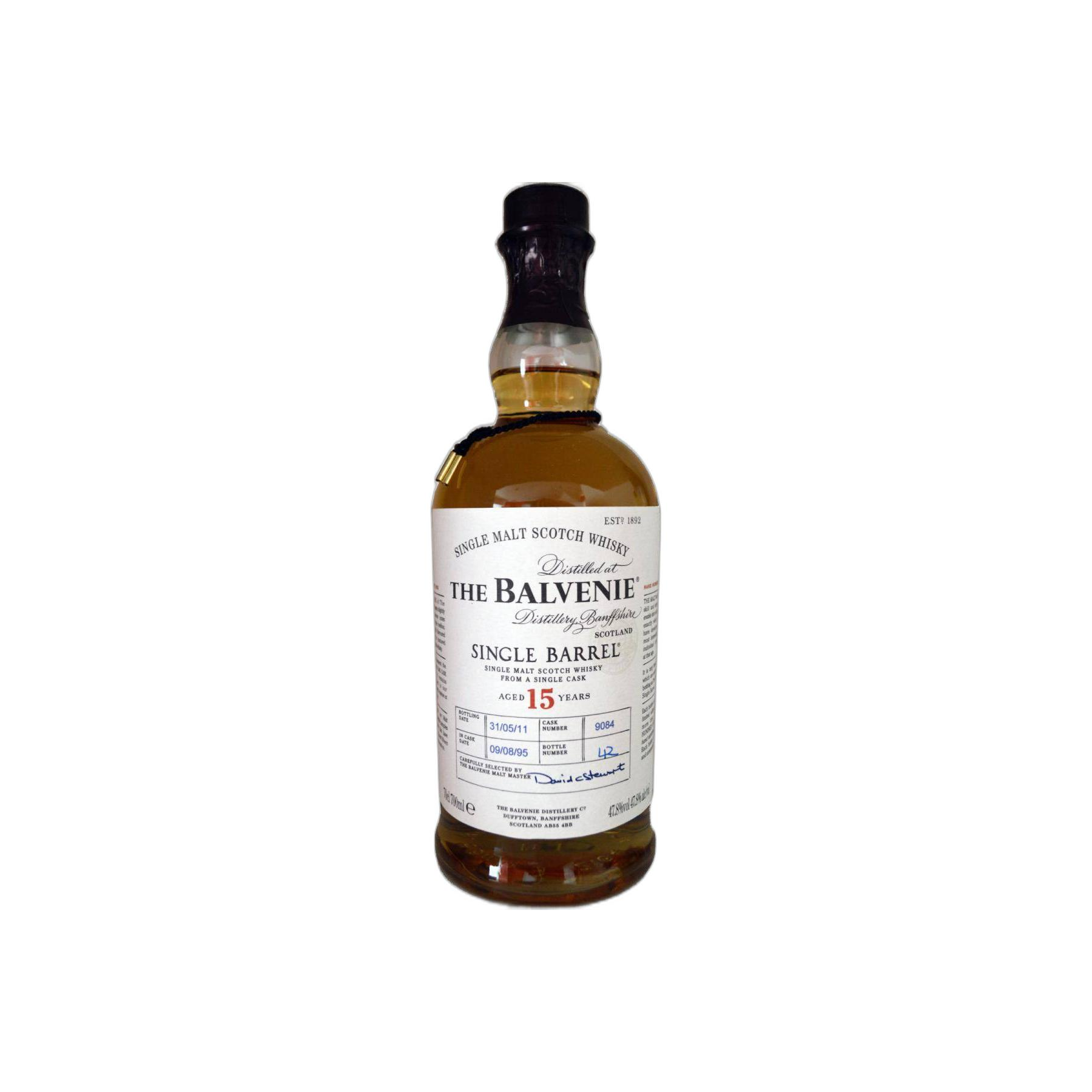 The Balvenie Single Cask 1995 15 Years Single Malt Whisky