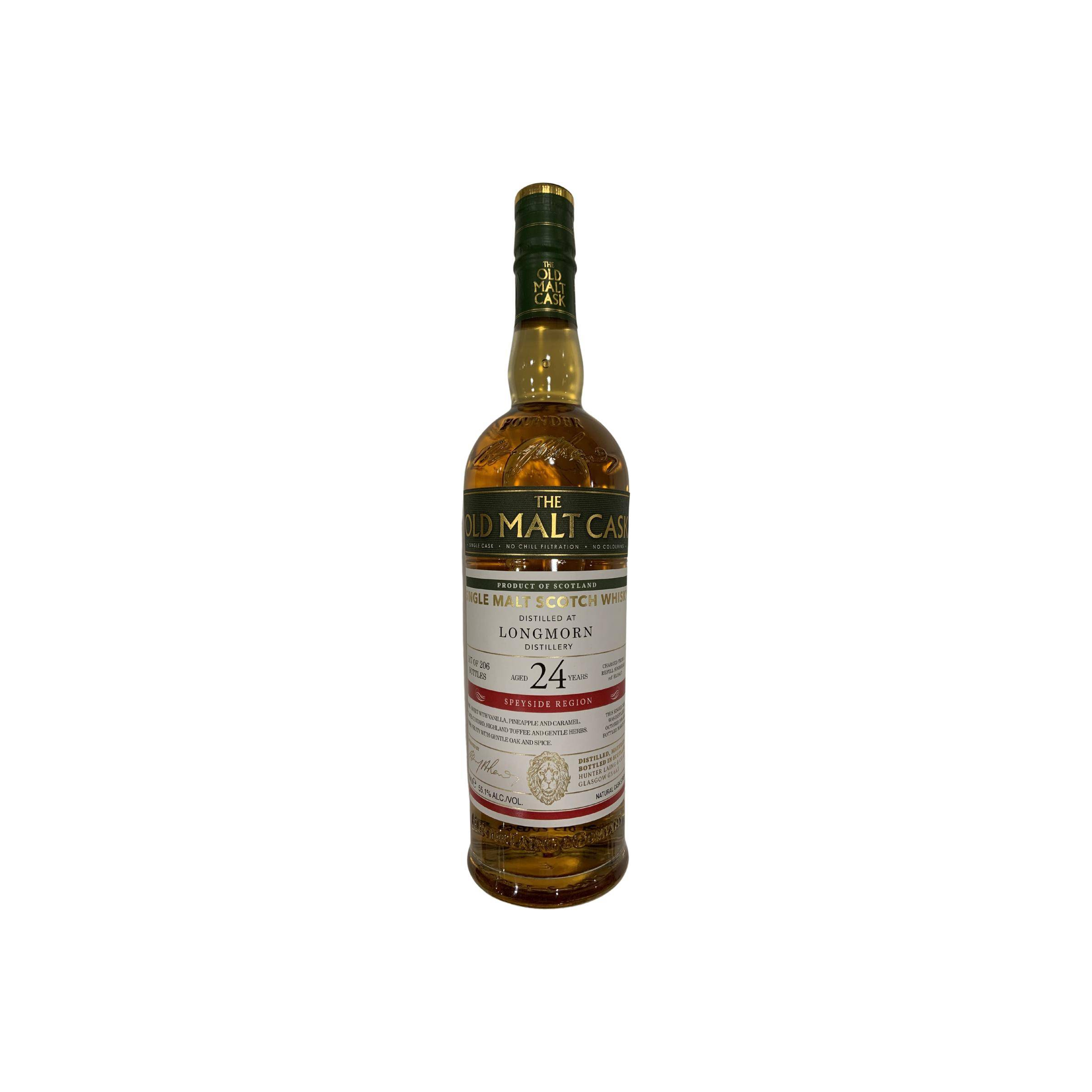 Longmorn Old Malt Cask 1996 24 Years Single Malt Whisky
