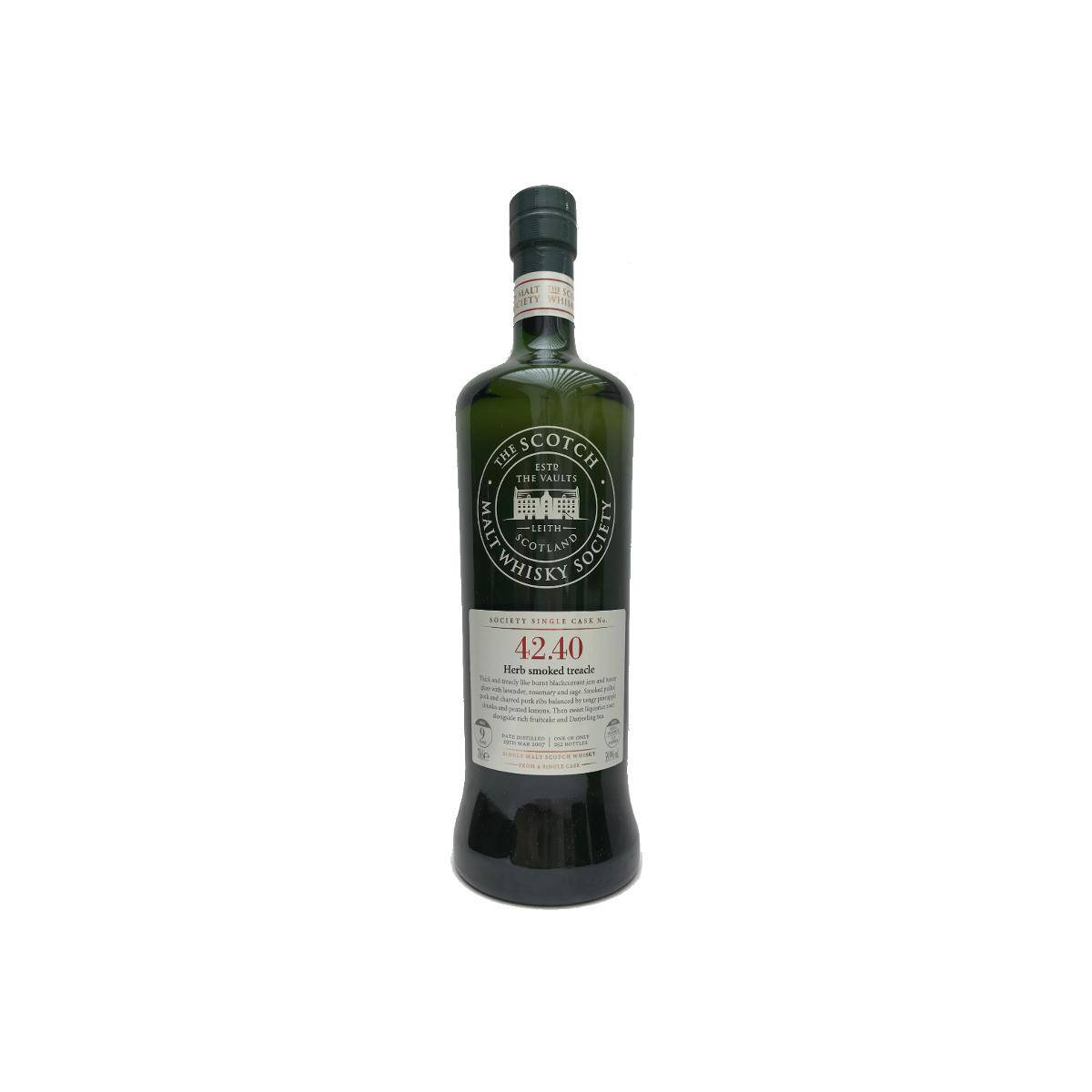 The Scotch Malt Whisky Society 2007 9 Years Single Malt Whisky