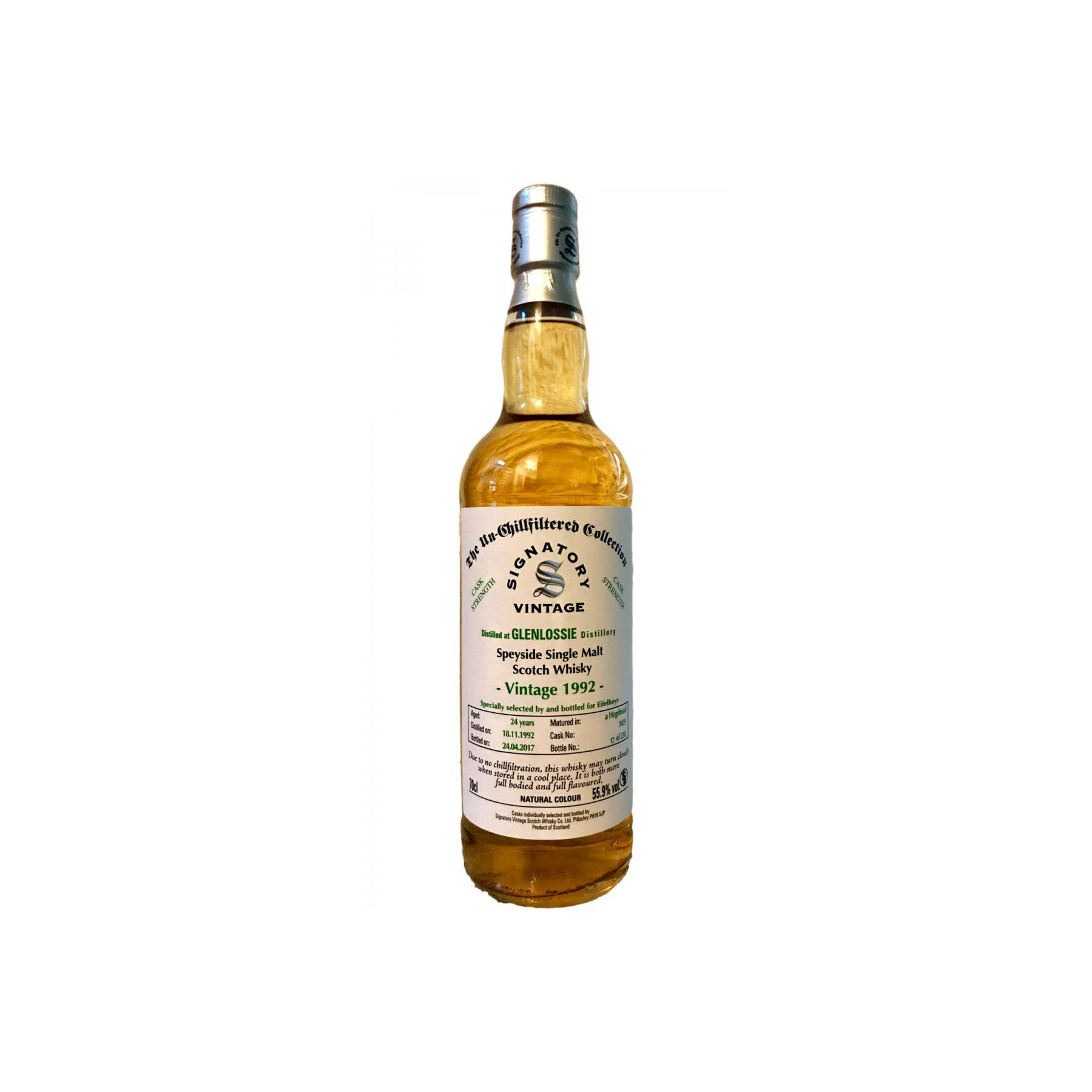 Glenlossie 1992 24 Years Single Malt Whisky