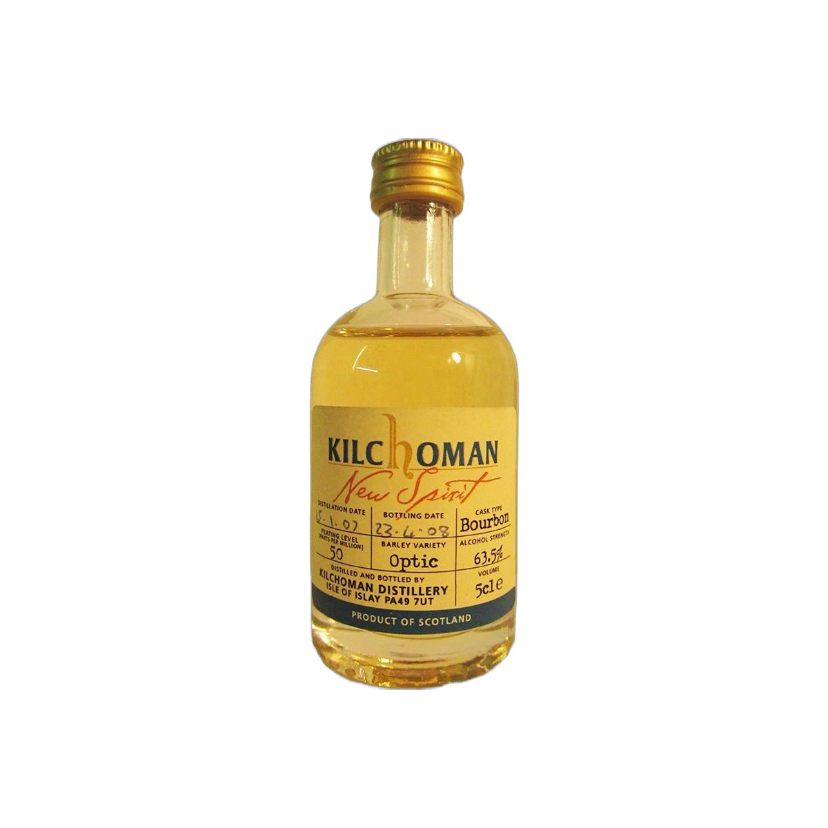Kilchoman 2007 1 Years Spirit Whisky 2