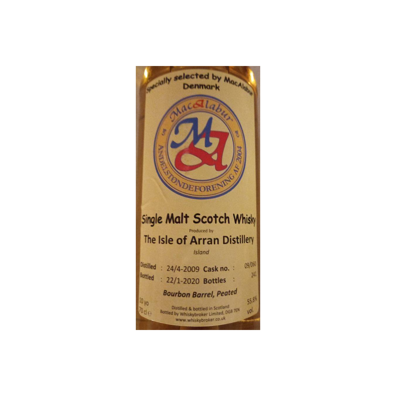 Arran 2009 10 Years Single Malt Whisky