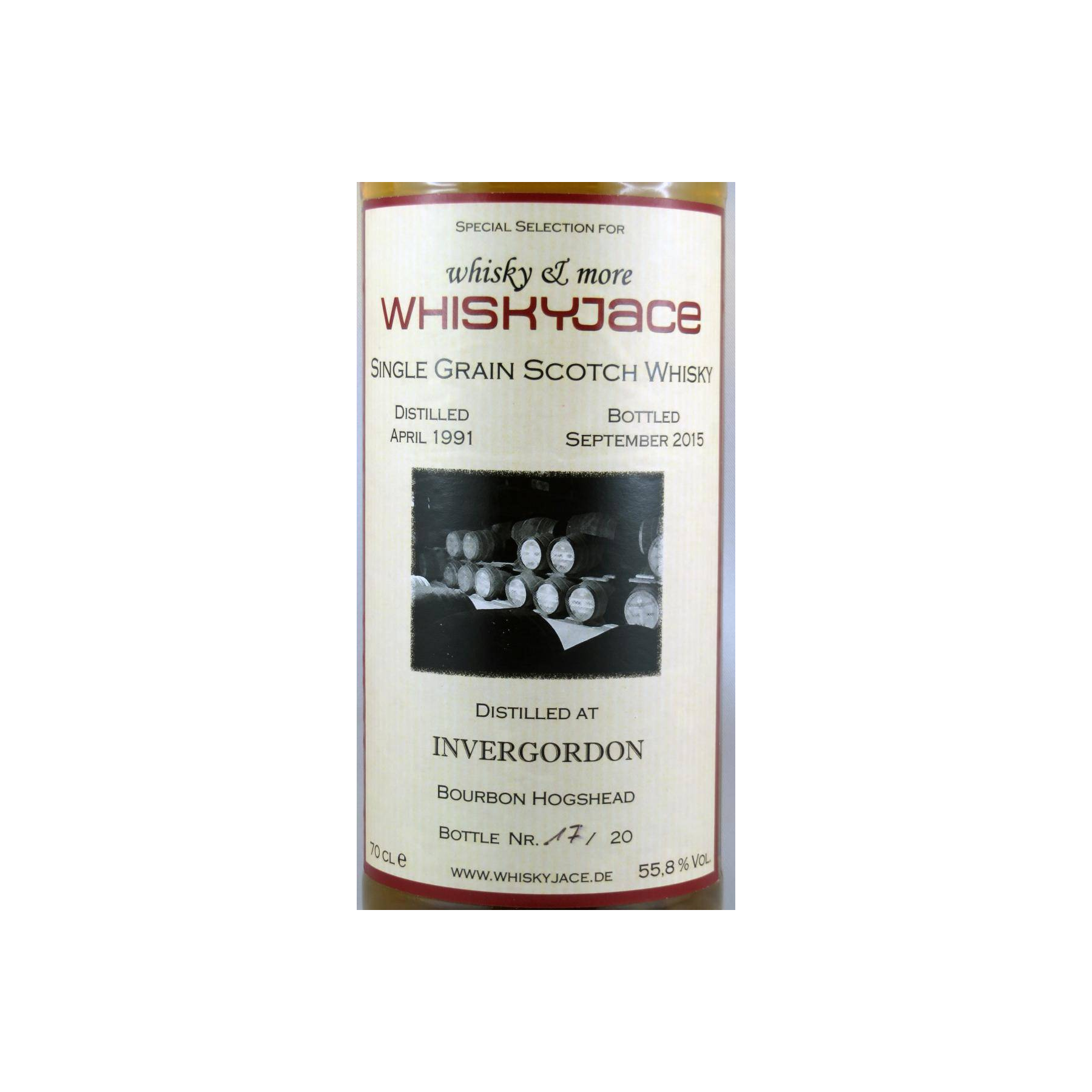 Invergordon 1991 24 Years Single Grain Whisky