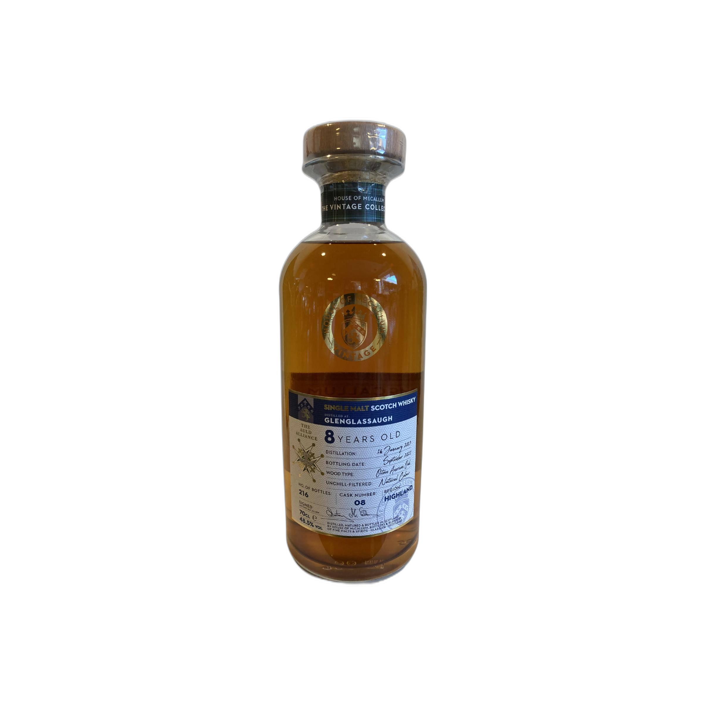 Glenglassaugh Vintage Collection 2013 8 Years Single Malt Whisky