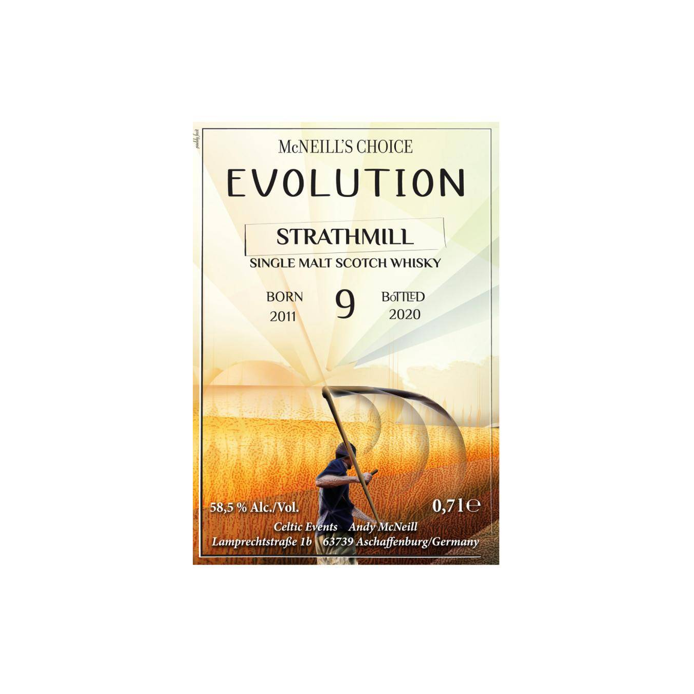 Strathmill 2011 9 Years Single Malt Whisky