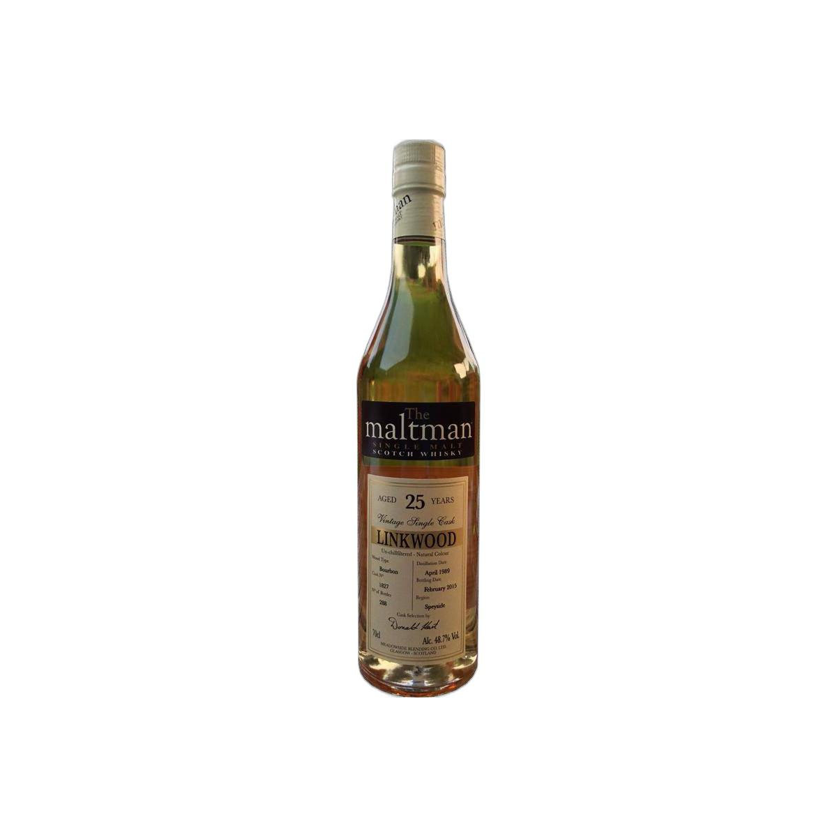 Linkwood 1989 25 Years Single Malt Whisky