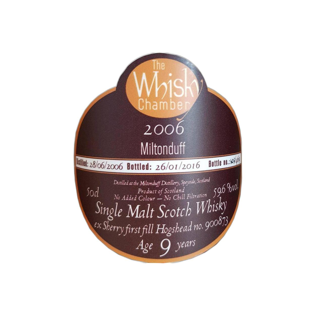 Miltonduff 2006 9 Years Single Malt Whisky 2