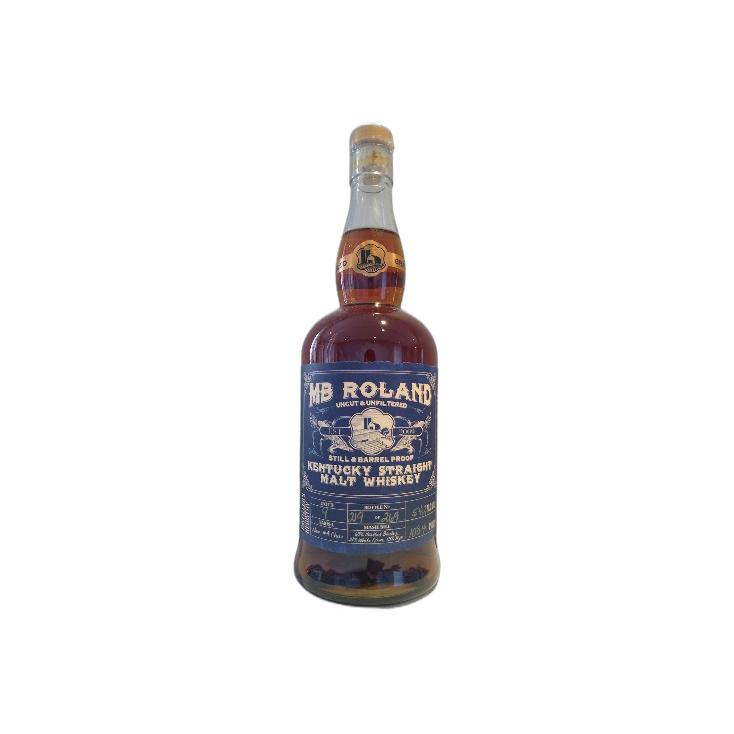 MB Roland Straight Malt Whiskey