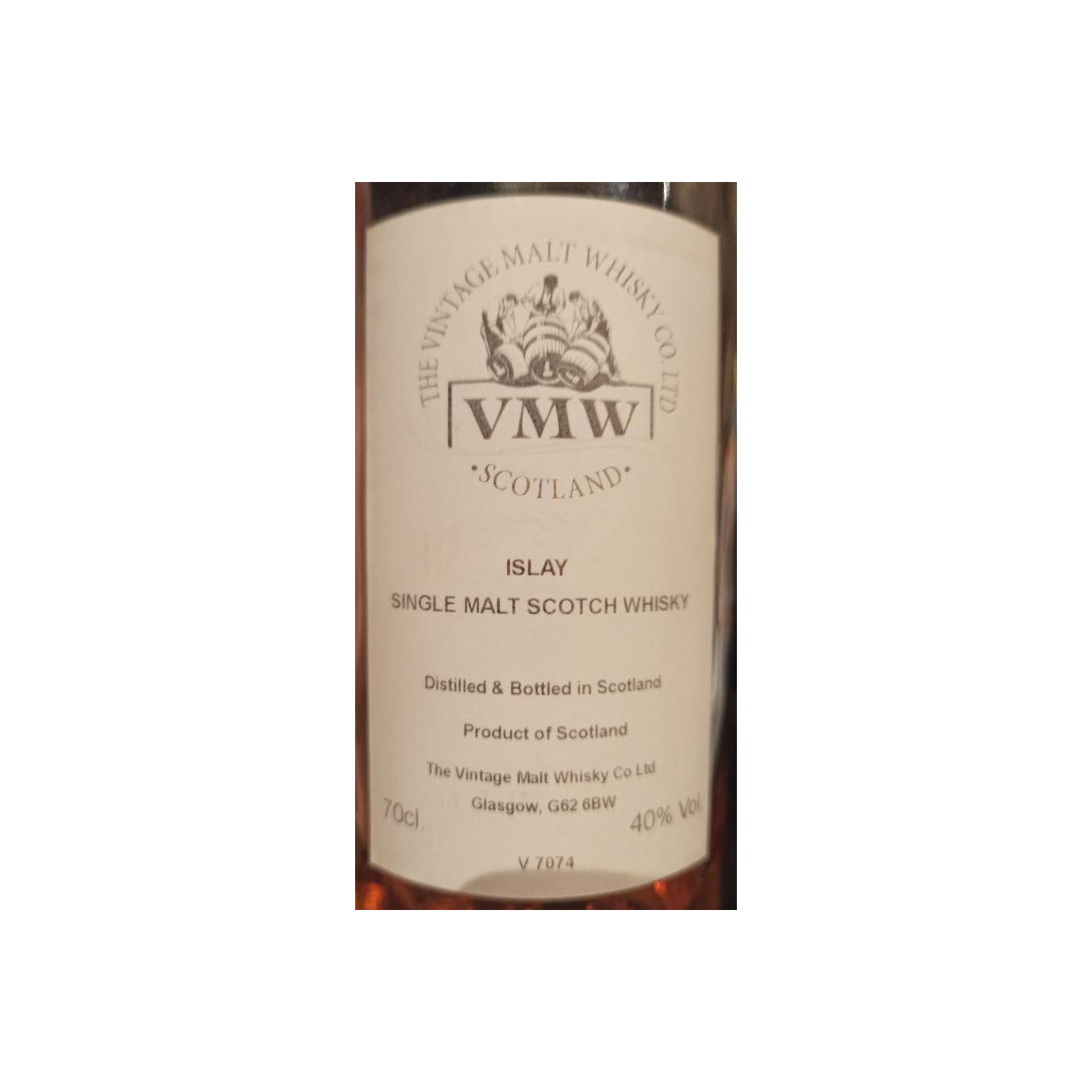 Islay Single Malt Scotch Whisky VM
