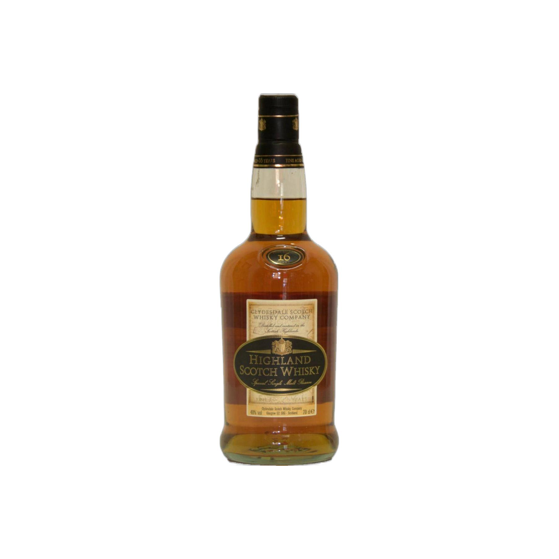 Highland Scotch Whisky 16-year-old Cd