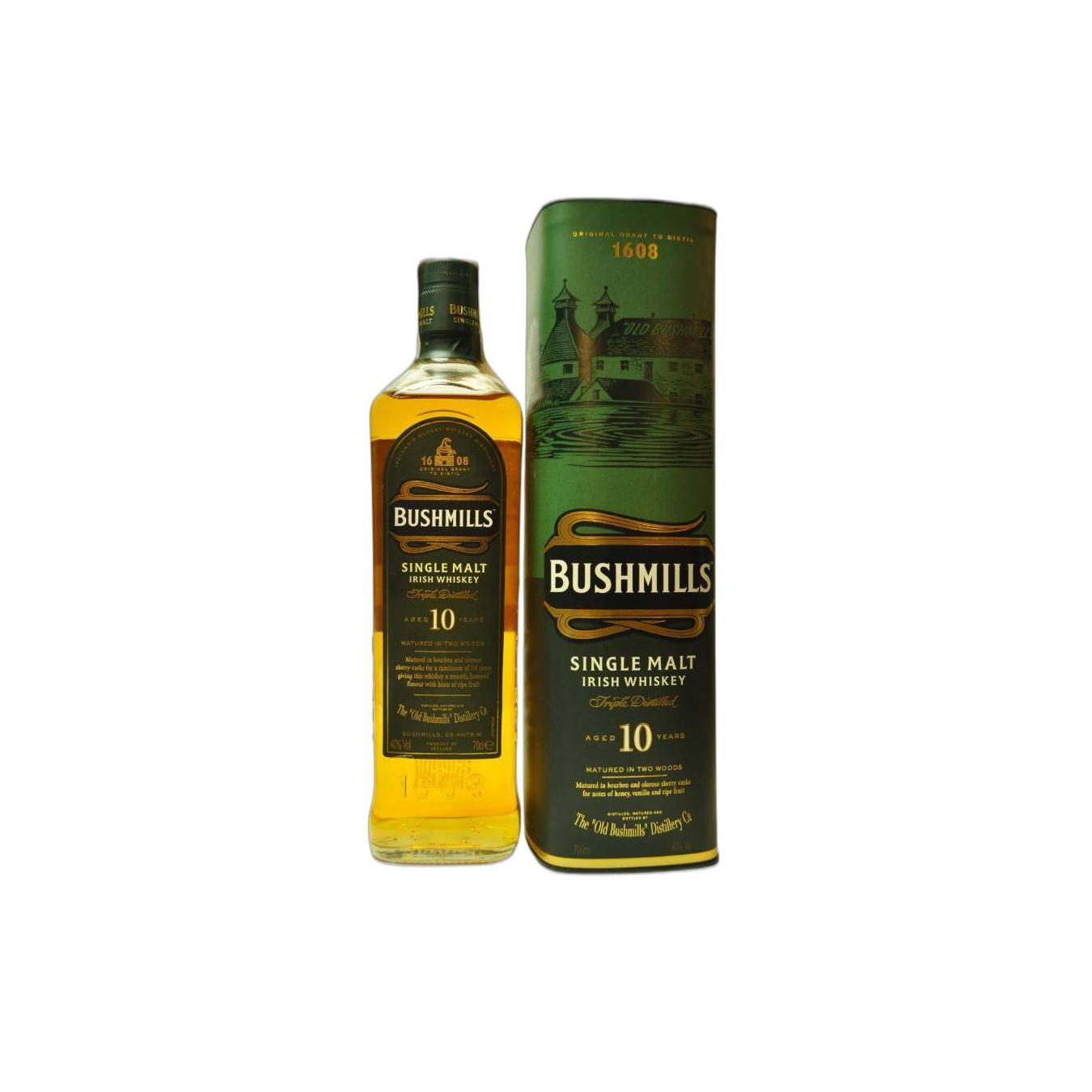 Bushmills 10 Years Single Malt Whisky 2