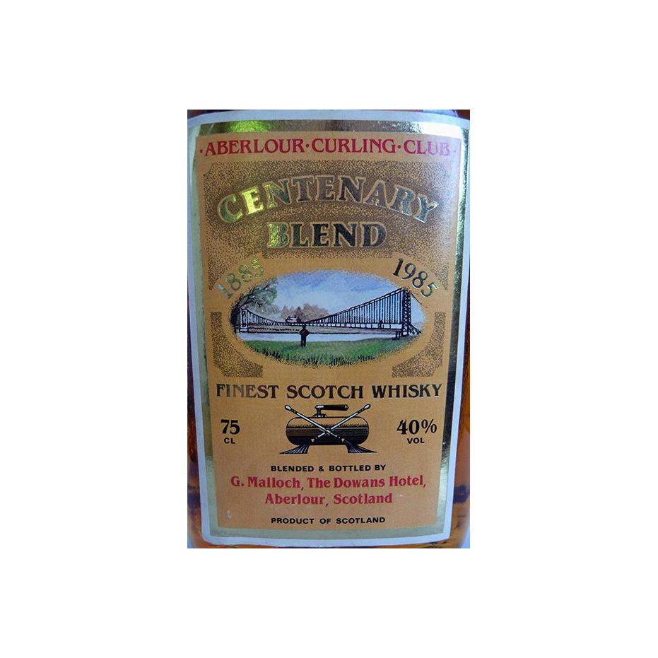 Centenary Blend 1885-1985 - Aberlour Curling Club 2
