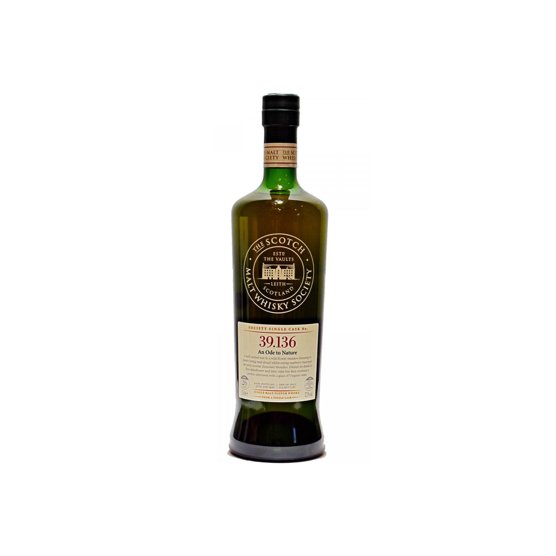 The Scotch Malt Whisky Society 1990 26 Years Single Malt Whisky