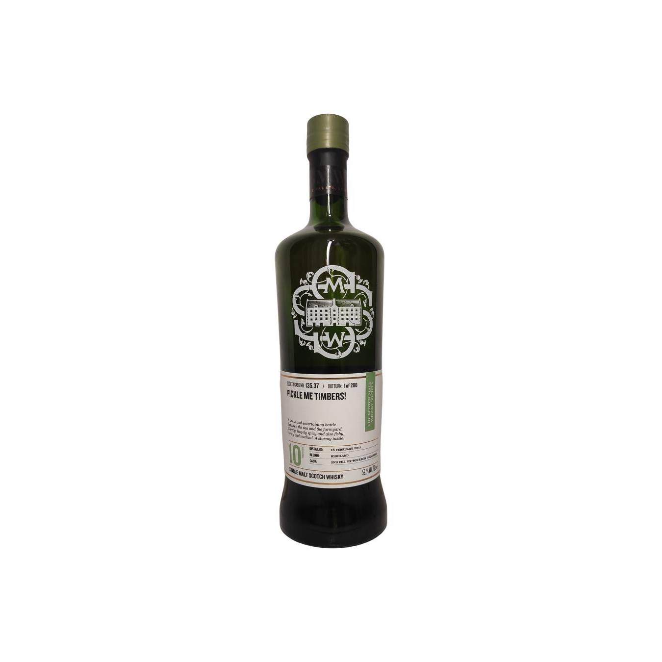 The Scotch Malt Whisky Society 2011 10 Years Single Malt Whisky