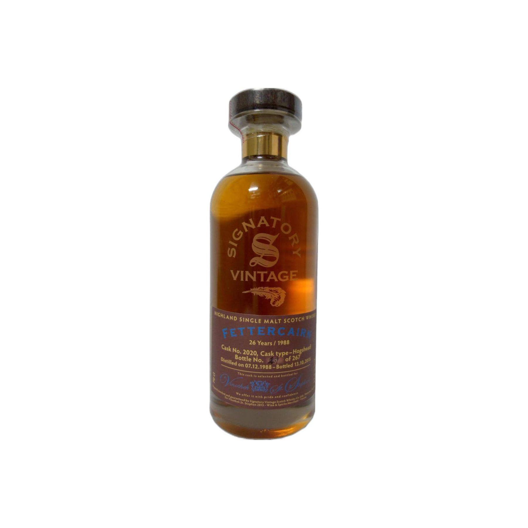 Fettercairn Cask Strength Collection 1988 26 Years Single Malt Whisky